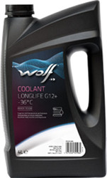  Охлаждающая жидкость Wolf G12+ Coolant Longlife -36°C 4л