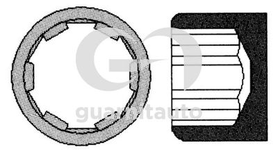  7010041012 GUARNITAUTO Комплект болтов головки цилидра