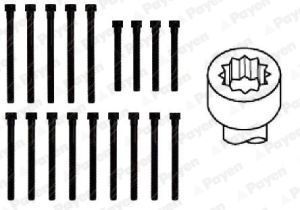  HBS058 PAYEN Комплект болтов головки цилидра