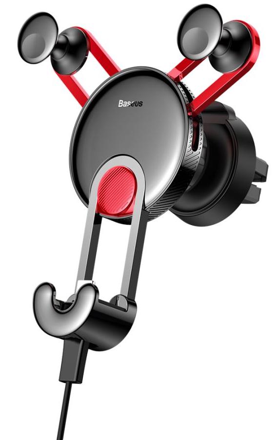  Автомобильный держатель Baseus YY Car Mount SULYY-09 для iPhone Red