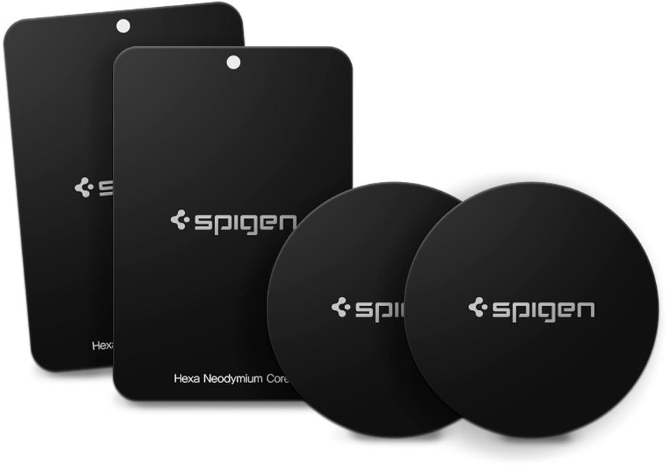  Комплект магнитных пластин Spigen Kuel A210 000EP20342 Black