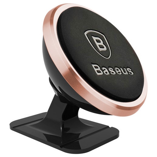  Автомобильный держатель магнитный Baseus 360-degree Rotation - Rose Gold SUGENT-NT0R