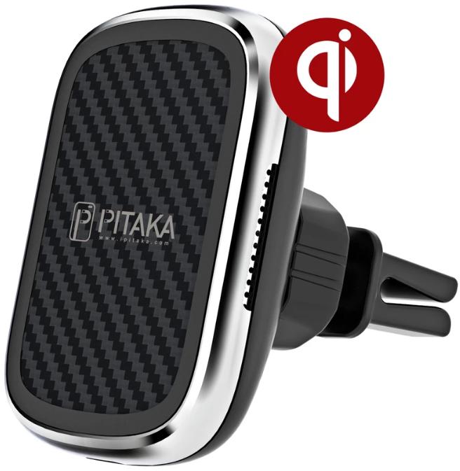  Автомобильный держатель Pitaka New MagMount QI Car Vent CM3001Q Black