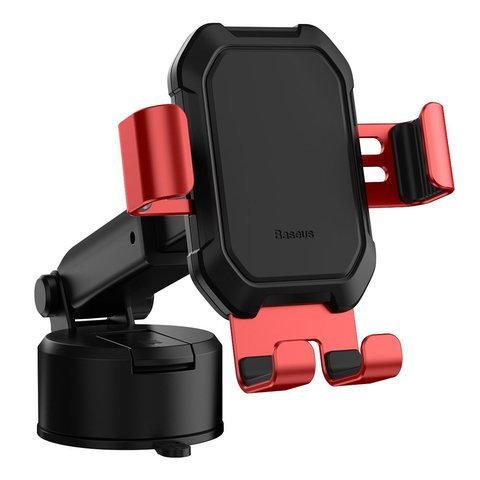  Авто держатель Baseus Tank Gravity Car Mount Holder With Suction Base Красный SUYL-TK09