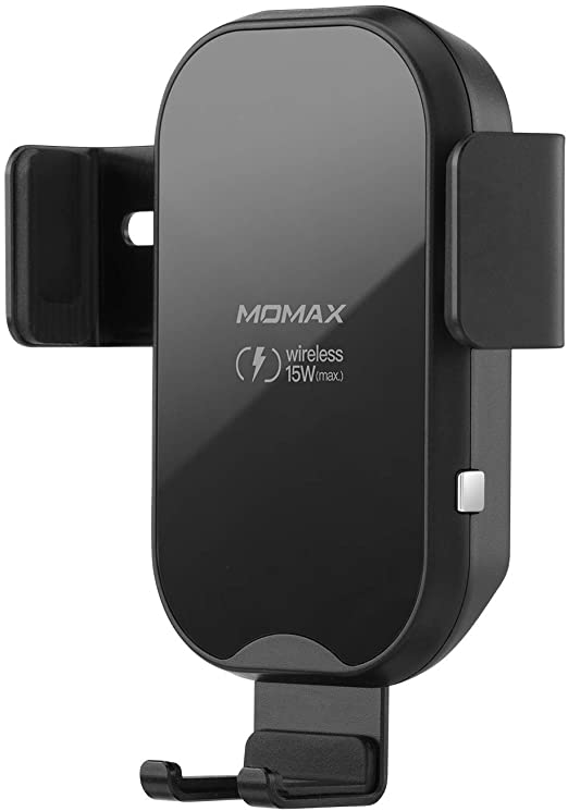  Беспроводная зарядка Momax Q.Mount Smart 3 Auto-clamp Wireless Charging Car Mount CM16D