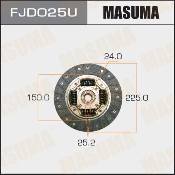  FJD025U MASUMA Диск сцепления