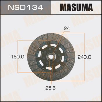  NSD134 MASUMA Диск сцепления