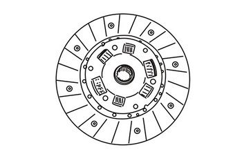  361483 WXQP Диск сцепления