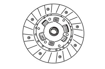  361331 WXQP Диск сцепления