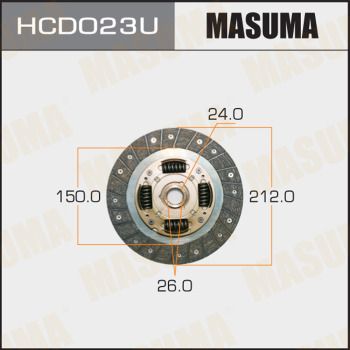  HCD023U MASUMA Диск сцепления