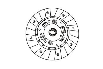  361359 WXQP Диск сцепления