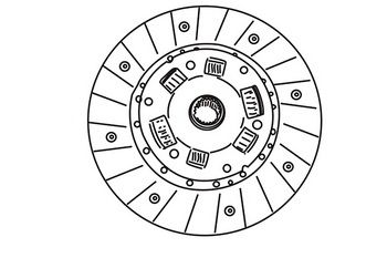  361481 WXQP Диск сцепления