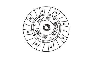  361395 WXQP Диск сцепления