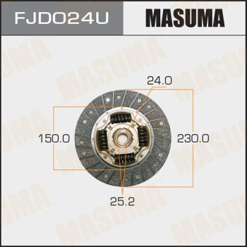  FJD024U MASUMA Диск сцепления