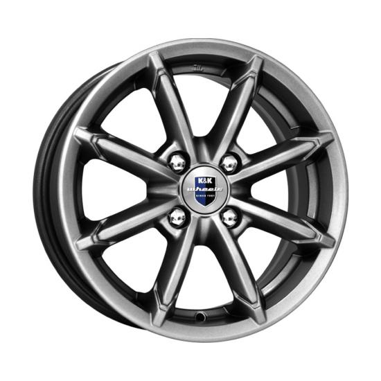  Легкосплавные диски КиК Sportline КС603 6x14 4*100 ET40 Dia67.1 Дарк платинум