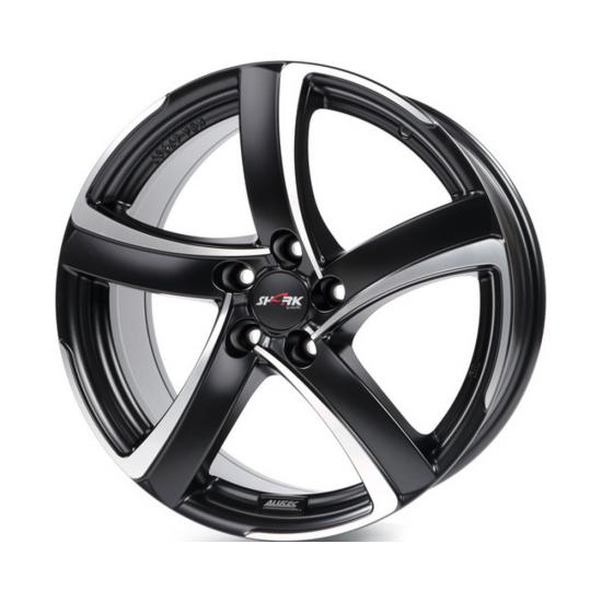  Легкосплавные диски Alutec Shark 7.5x17 5*100 ET35 Dia63.3 Racing Black