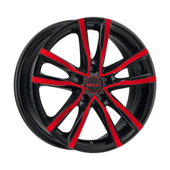  Легкосплавные диски MAK Milano 7x17 5*112 ET42 Dia76 Black and Red