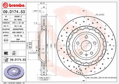 20285Z AP Тормозной диск