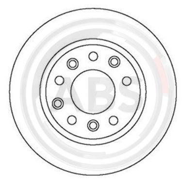 15118 A.B.S. Тормозной диск