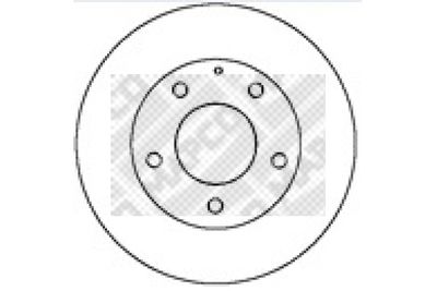 15285 MAPCO Тормозной диск