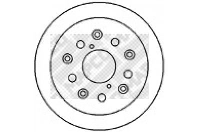 15565 MAPCO Тормозной диск