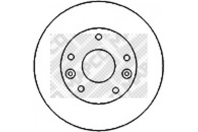 15579 MAPCO Тормозной диск