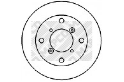 15596 MAPCO Тормозной диск