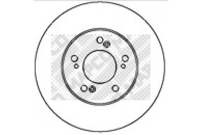 15625 MAPCO Тормозной диск