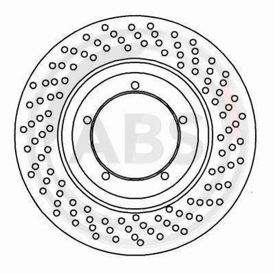 15808 A.B.S. Тормозной диск