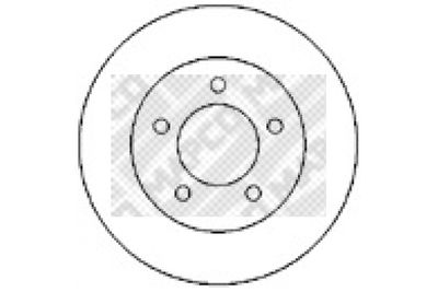 15984 MAPCO Тормозной диск