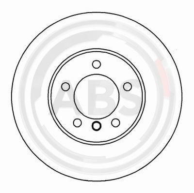16332 A.B.S. Тормозной диск
