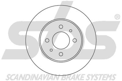 1815202307 sbs Тормозной диск