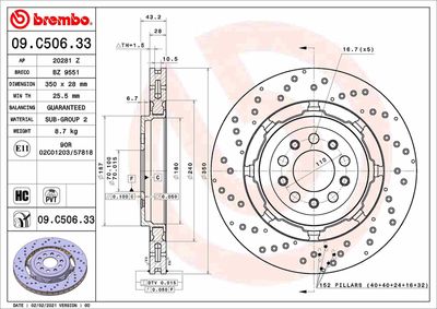 20281Z AP Тормозной диск