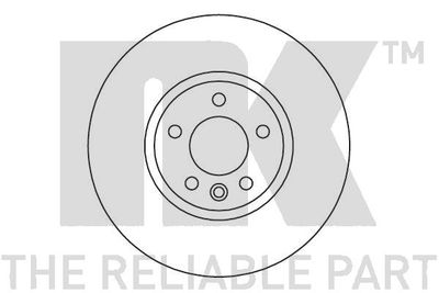 2047142 NK Тормозной диск