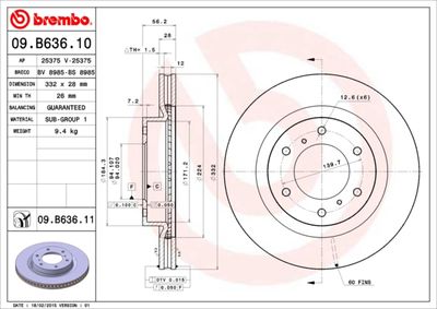 BS8985 BRECO Тормозной диск