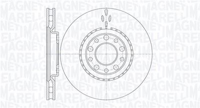 361302040146 MAGNETI MARELLI Тормозной диск