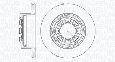 361302040159 MAGNETI MARELLI Тормозной диск