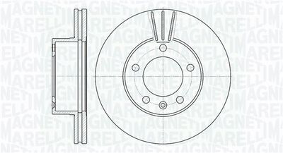 361302040160 MAGNETI MARELLI Тормозной диск