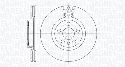 361302040248 MAGNETI MARELLI Тормозной диск