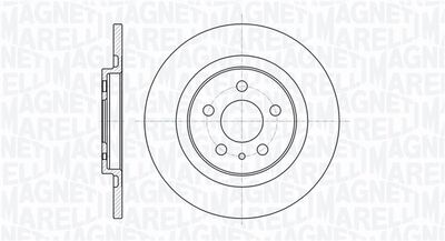 361302040269 MAGNETI MARELLI Тормозной диск