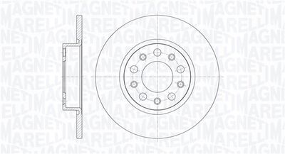 361302040287 MAGNETI MARELLI Тормозной диск