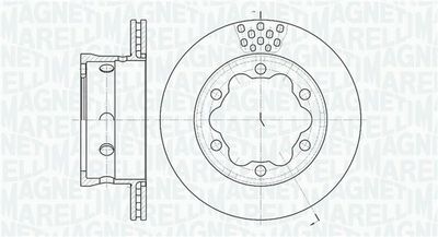 361302040298 MAGNETI MARELLI Тормозной диск