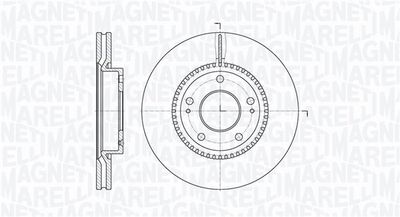 361302040310 MAGNETI MARELLI Тормозной диск