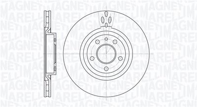 361302040344 MAGNETI MARELLI Тормозной диск