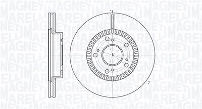 361302040352 MAGNETI MARELLI Тормозной диск