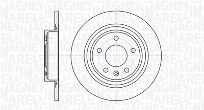 361302040361 MAGNETI MARELLI Тормозной диск