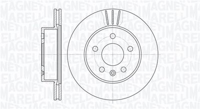 361302040372 MAGNETI MARELLI Тормозной диск