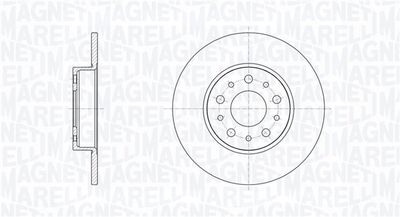 361302040379 MAGNETI MARELLI Тормозной диск