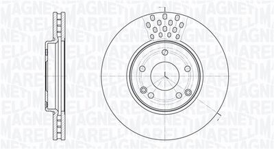 361302040406 MAGNETI MARELLI Тормозной диск