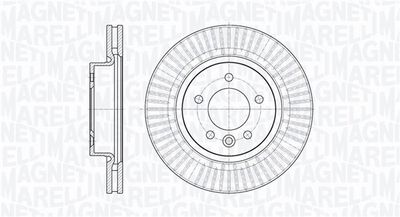 361302040424 MAGNETI MARELLI Тормозной диск